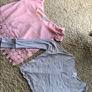 Pacsun LA hearts shirt bundle